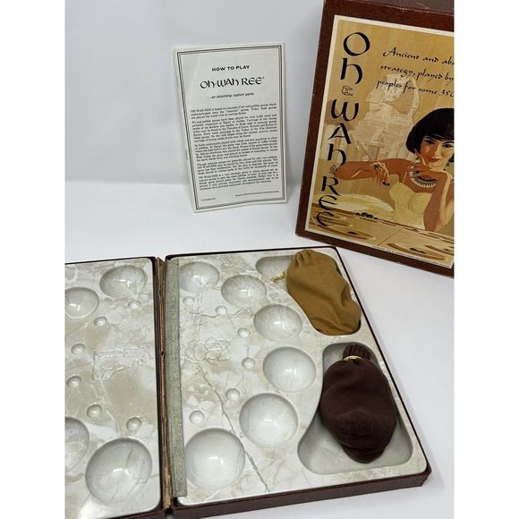 OH-WAH-REE 1962 3M Bookshelf Game of Strategy Complete - Picture 3 of 7